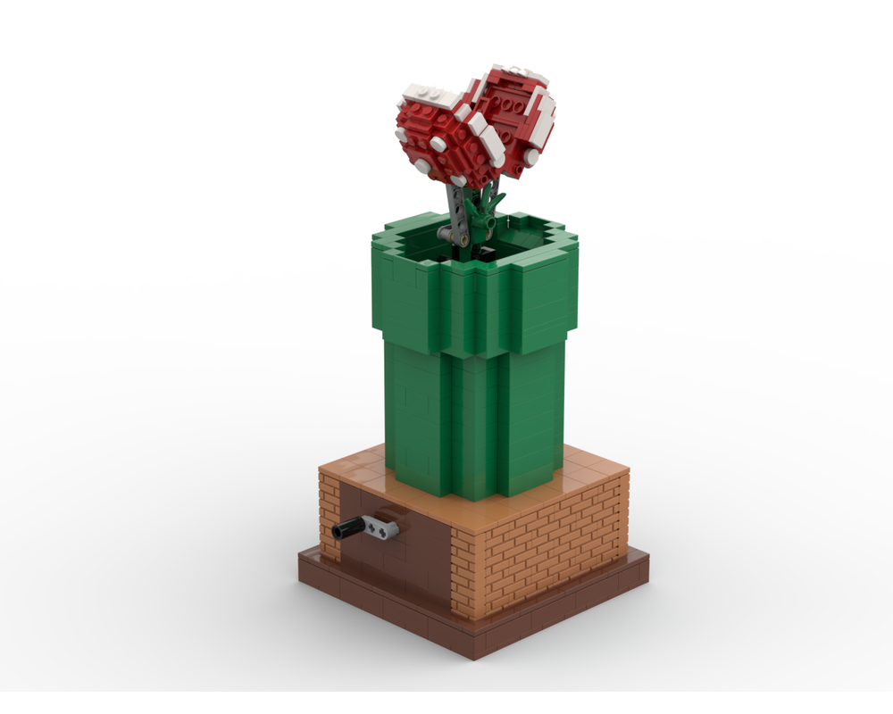 LEGO MOC-46211 Mario Piranha Plant (Other 2020) | Rebrickable - Build with LEGO