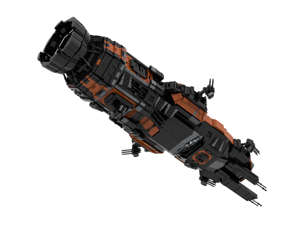 LEGO MOC MCRN Tachi (Rocinante) - Corvette-class light frigate ECF-270 ...