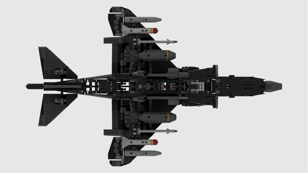 LEGO MOC BAe MDD Harrier Jump Jet by Joebot360 | Rebrickable - Build ...