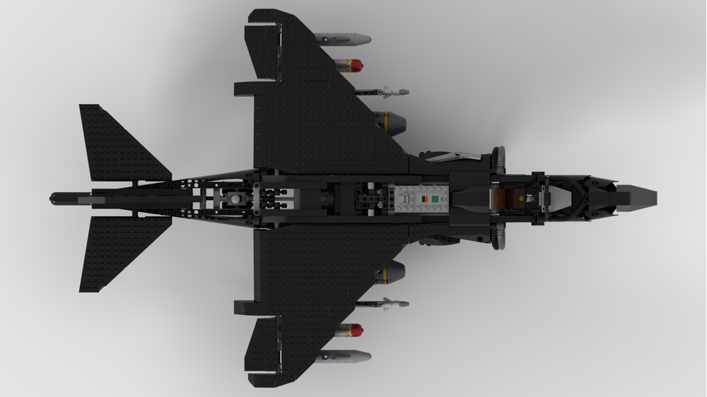 LEGO MOC BAe MDD Harrier Jump Jet by Joebot360 | Rebrickable - Build ...