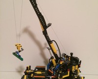 Rough terrain crane