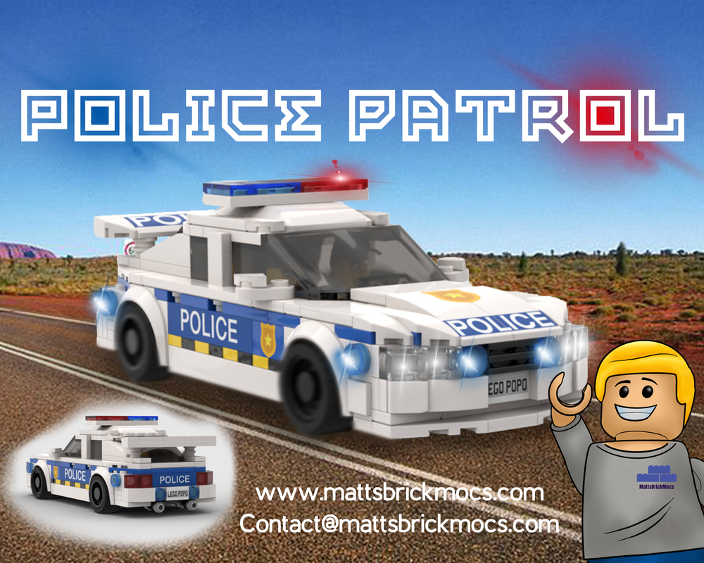 lego speed champions police car