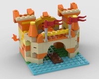 10404 Orange Sand Castle