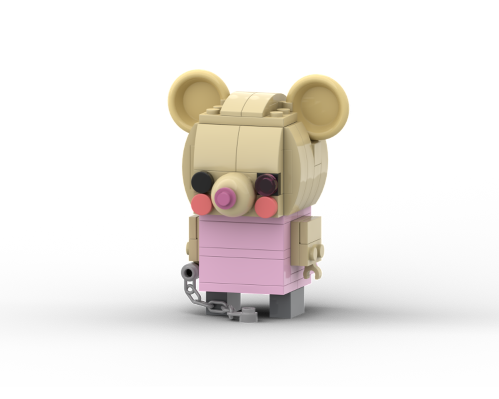 Lego Moc 46526 Brickheadz Mousy Piggy Brickheadz 2020 - roblox piggy legos