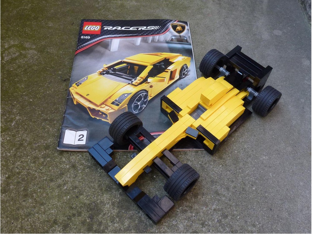 LEGO MOC 8169 Renault RS 16 Formula 1 2016 by perbonde Rebrickable Build with LEGO