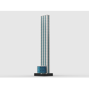 100 West 53rd Street at 1/650th Scale