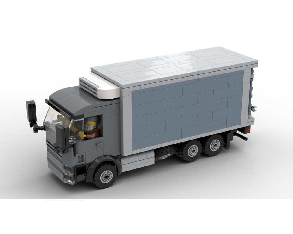 LEGO MOC Isuzu Reefer Box Truck by Yellow.LXF | Rebrickable - Build ...