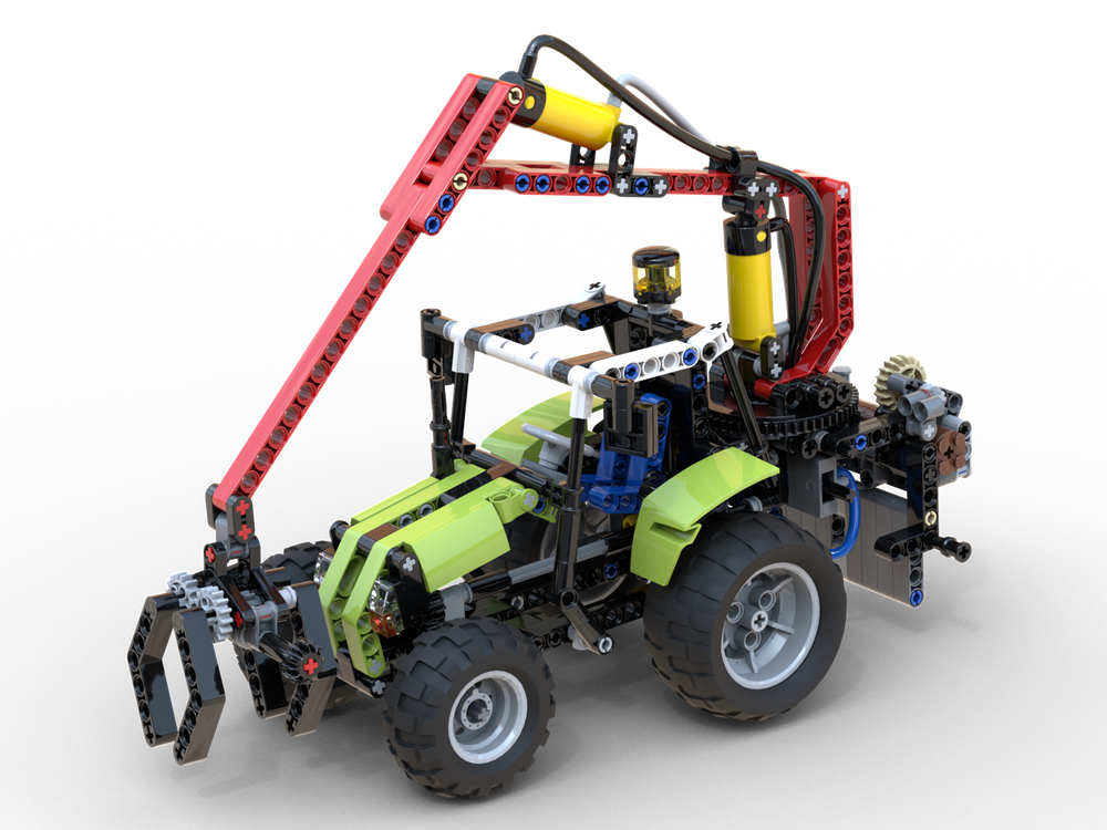 LEGO MOC-46719 8049 alternate Model - Forestry Tractor by B4 ...