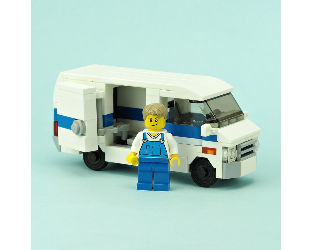 LEGO MOC Stranger Things Van by De_Marco | Rebrickable - Build with LEGO