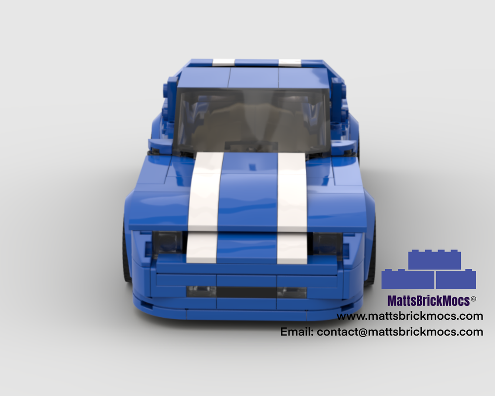LEGO MOC Z28 CAMARO by Mattsbrickmocs | Rebrickable - Build with LEGO