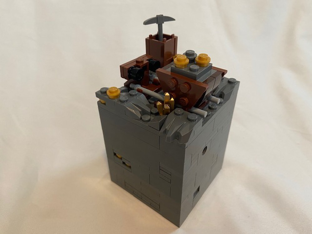 LEGO MOC Gold Mine Puzzle Box by adam0904 | Rebrickable - Build