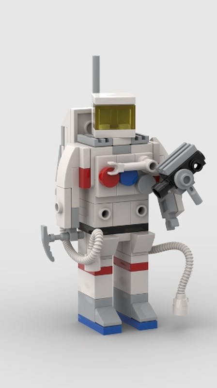 LEGO MOC SPACE ASTRONAUT SUIT LUNAR by CBSNAKE | Rebrickable - Build ...