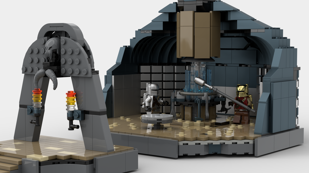 rolige uld Tilladelse LEGO MOC The Mandalorian Forge by LegoMicha | Rebrickable - Build with LEGO