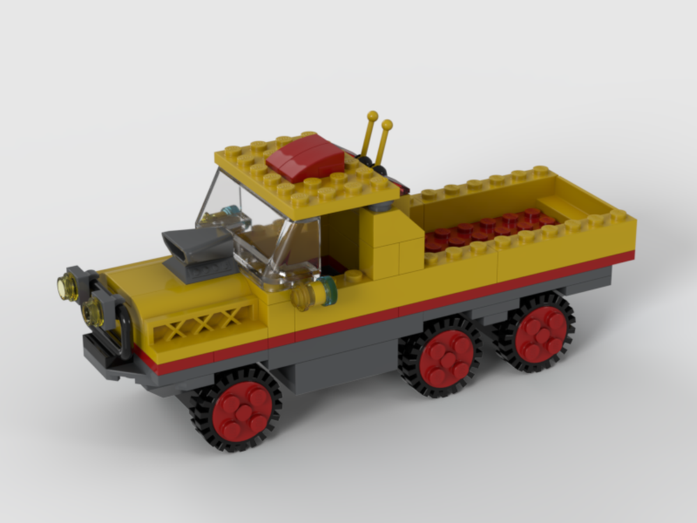 Lego 6 sales wheel truck