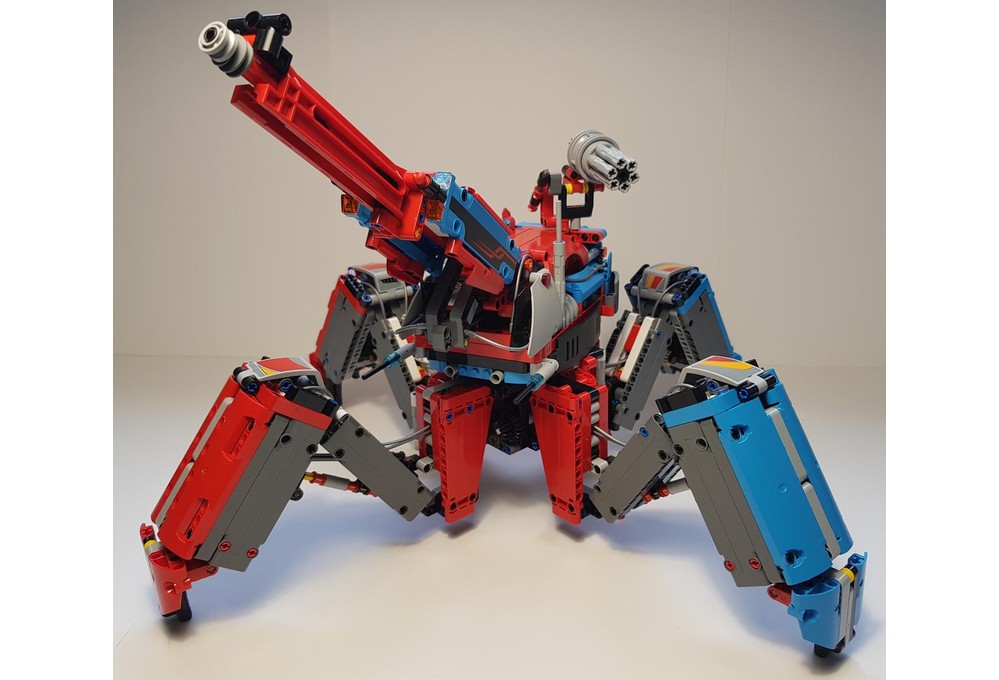LEGO MOC Spider Tank 42098 Alternate by Stevil9 | Rebrickable