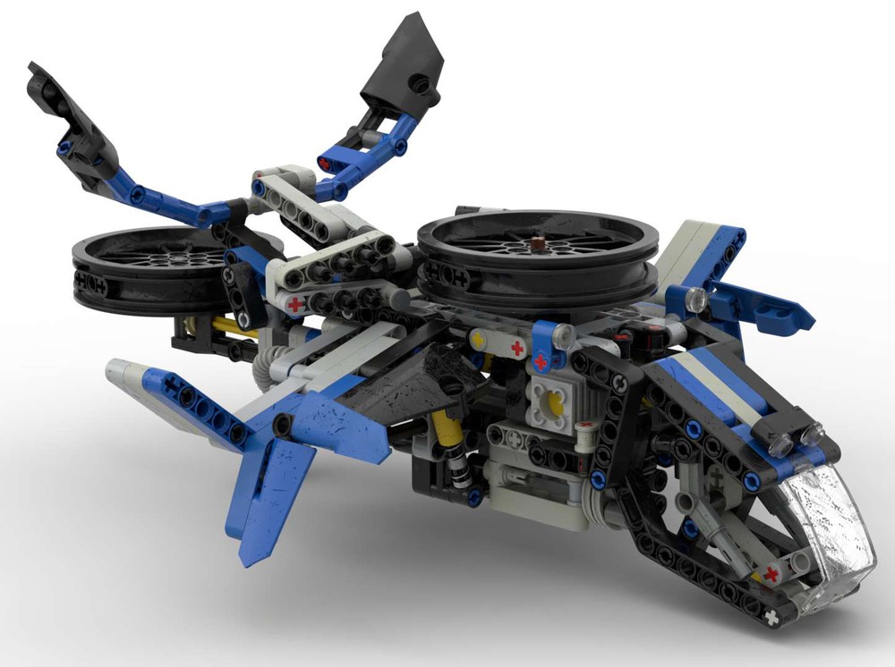 LEGO MOC B.M.Wasp - LEGO Technic 42063 Alternate Build grohl | Rebrickable - Build with LEGO