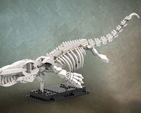 Mosasaur skeleton - Lego Dinosaur Fossils