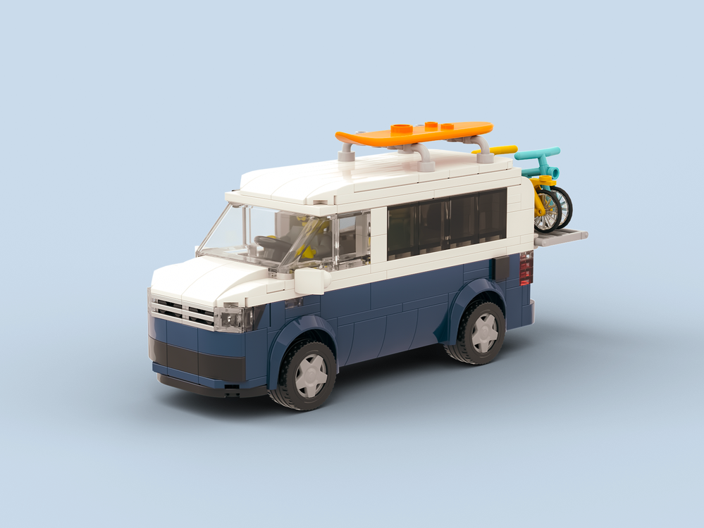 LEGO MOC VW T6 California Ocean camper 