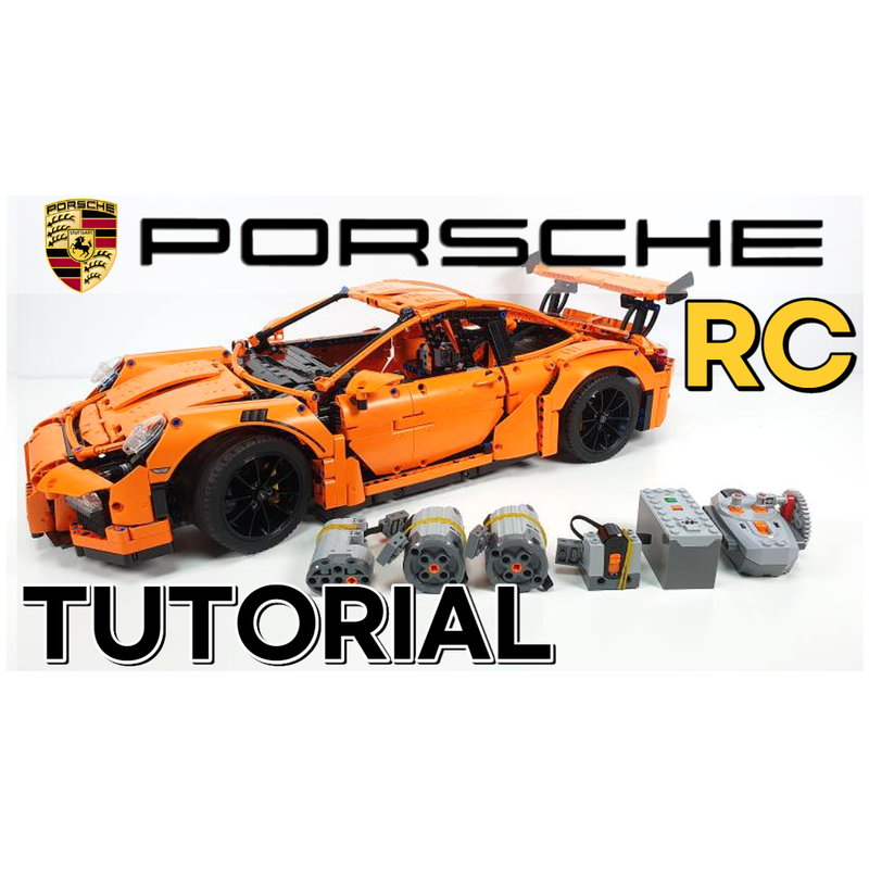 LEGO MOC 42056 Porsche RC mod by BrickYourDream | - Build with LEGO