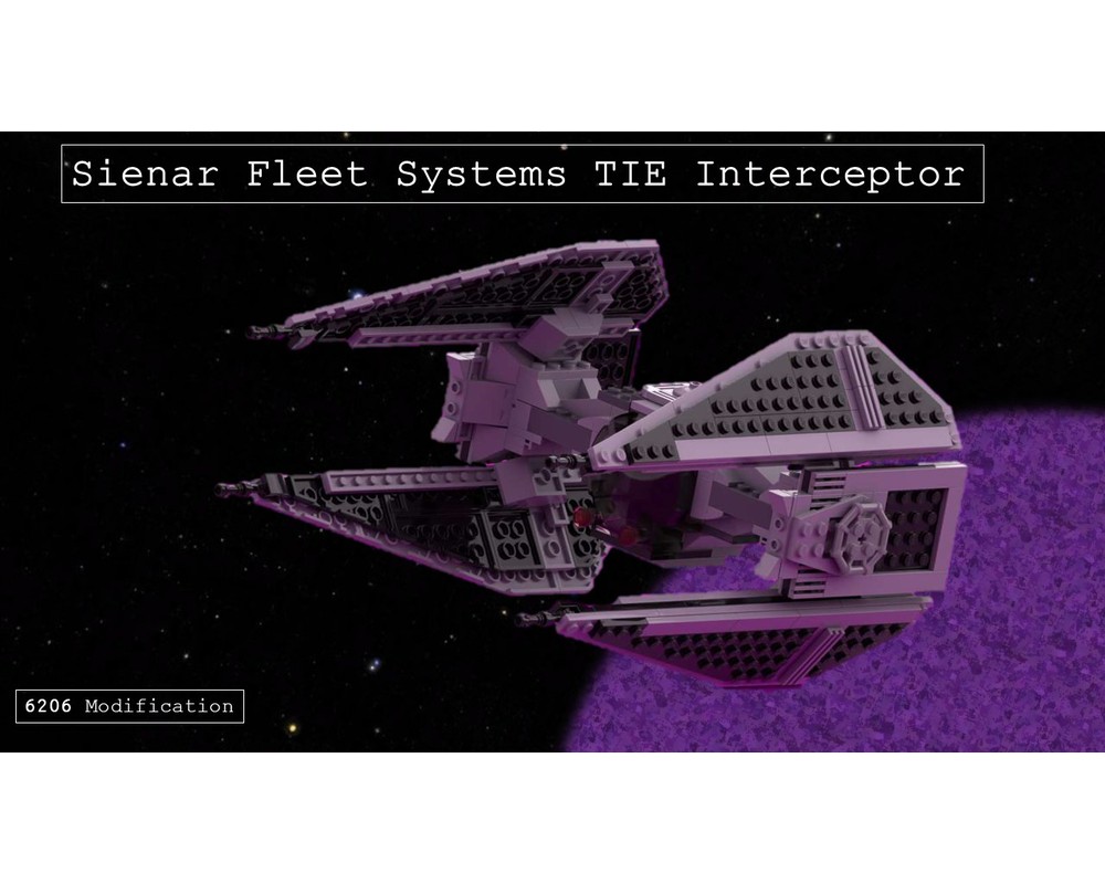 lego tie interceptor 6206