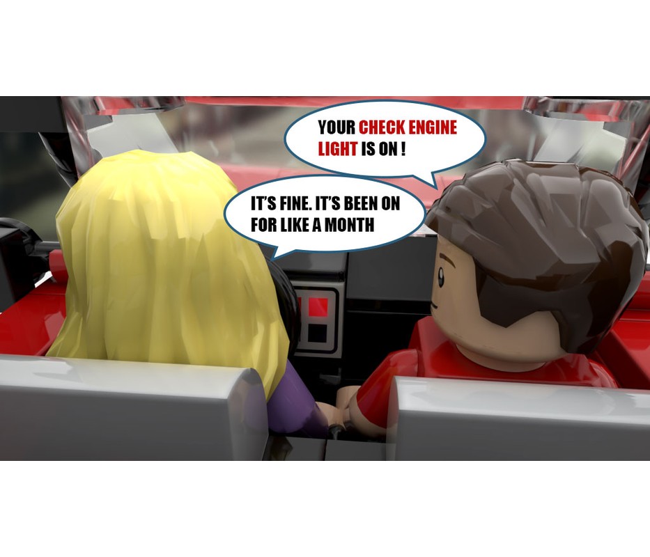 LEGO MOC Penny's Car the red VW Golf Cabrio from Big Bang