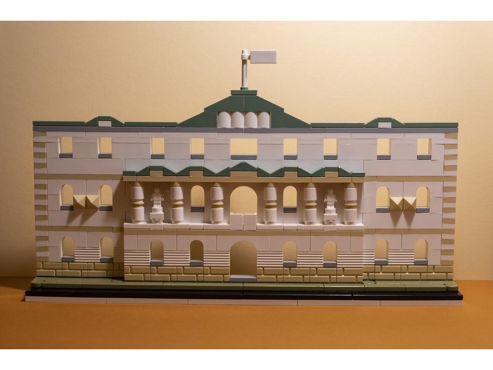 LEGO MOC-47371 Renaissance Palace Facade by basakatu | Rebrickable ...