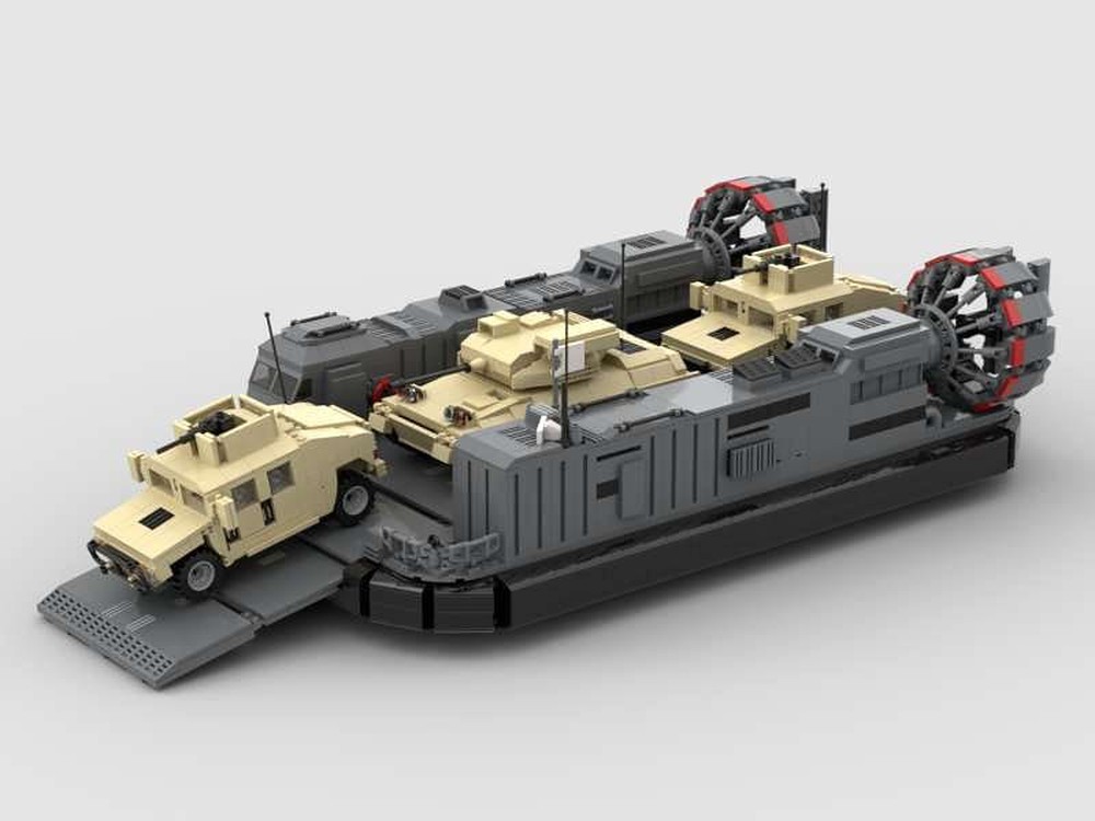 LEGO MOC Brick_boss LCAC (military hovercraft) by Brick_boss | Rebrickable - Build with