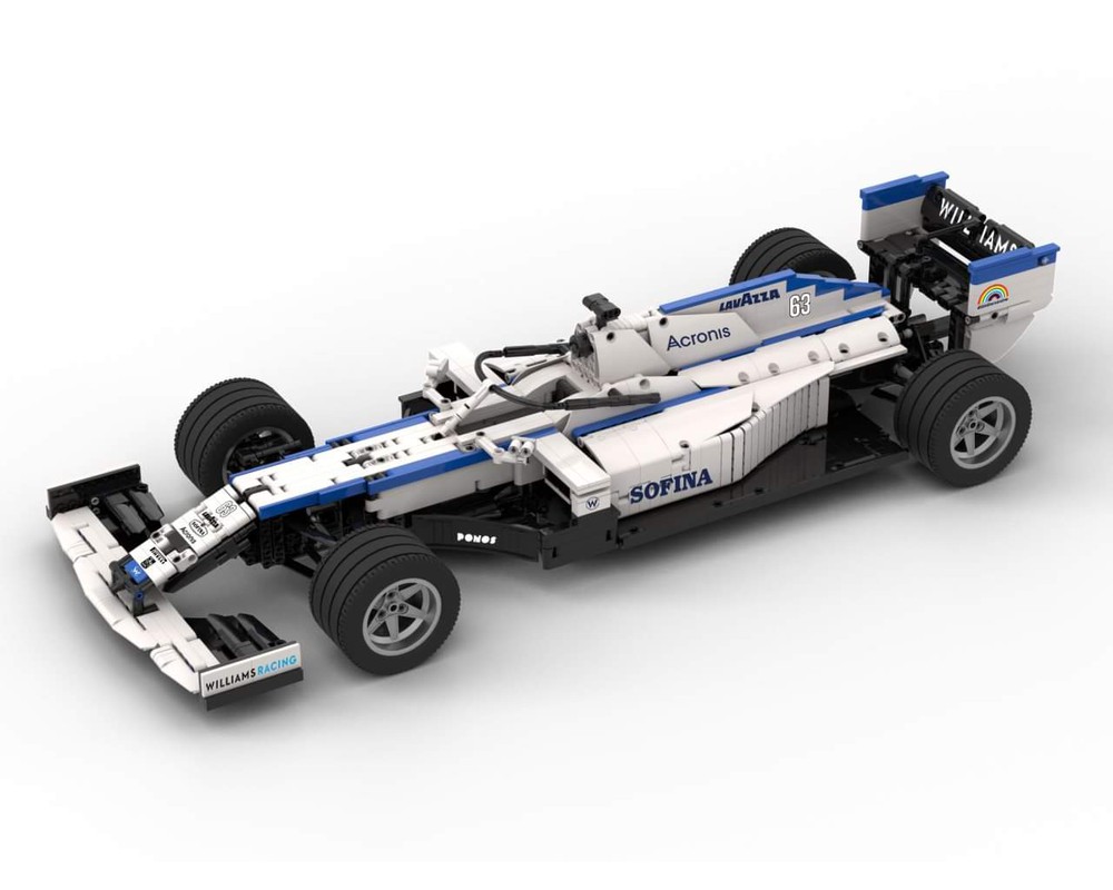 LEGO MOC Williams F1 Racing FW43 1:8 Scale by Lukas2020 | Rebrickable ...