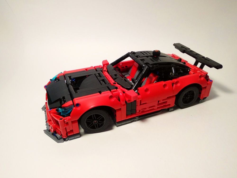Lego Moc Mercedes Gt Amg By Anton Kablash Rebrickable Build With Lego