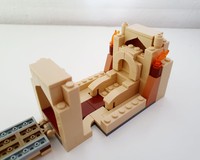 75966 - Throne Room with drawbridge (Alternate build of Harry potter 75966)