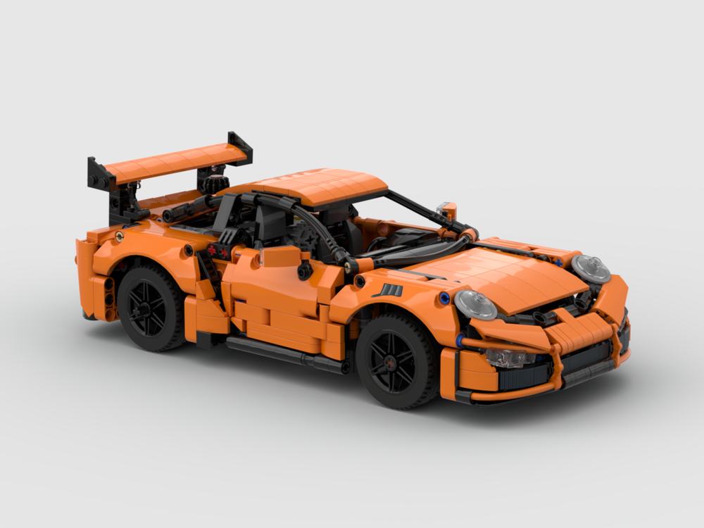 LEGO MOC Mini Porsche911 GT3 RS by Creator21 | Rebrickable - Build with ...