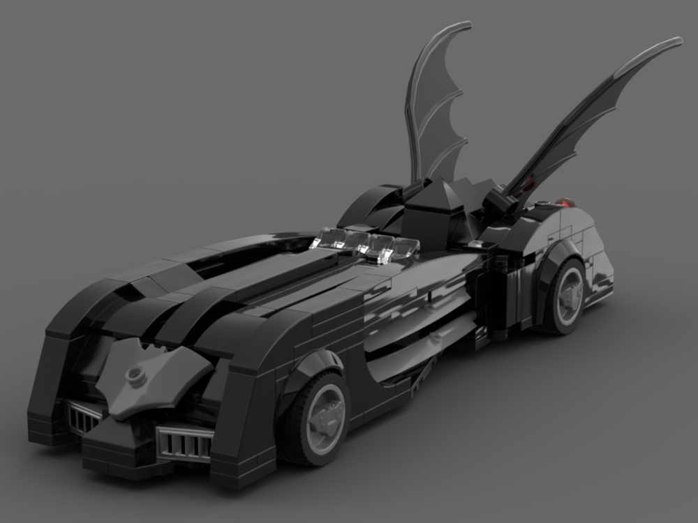 LEGO MOC Batman & Robin Batmobile by Bens_Bricks | Rebrickable - Build with  LEGO