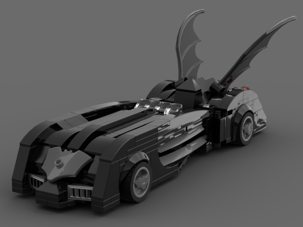 The Batman Batmobile moc : r/lego