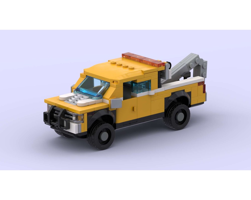 LEGO MOC-47948 Pick up Tow Truck (Town > City 2020) | Rebrickable