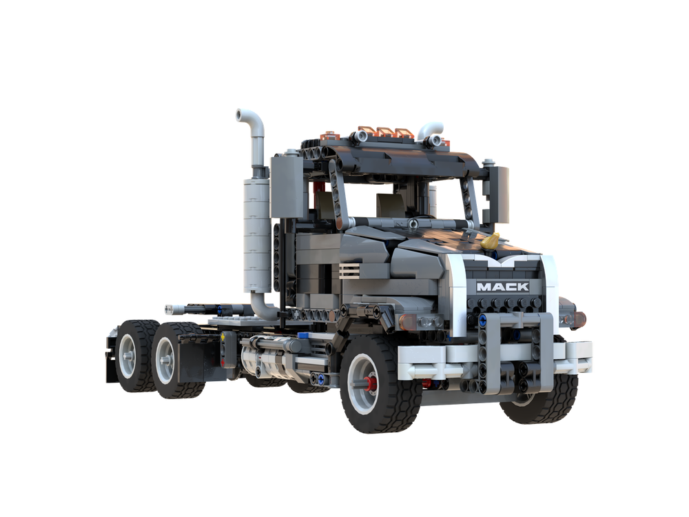 LEGO MOC Mack Granite 64FT (ex GU713) by VoidSerpent | Rebrickable ...