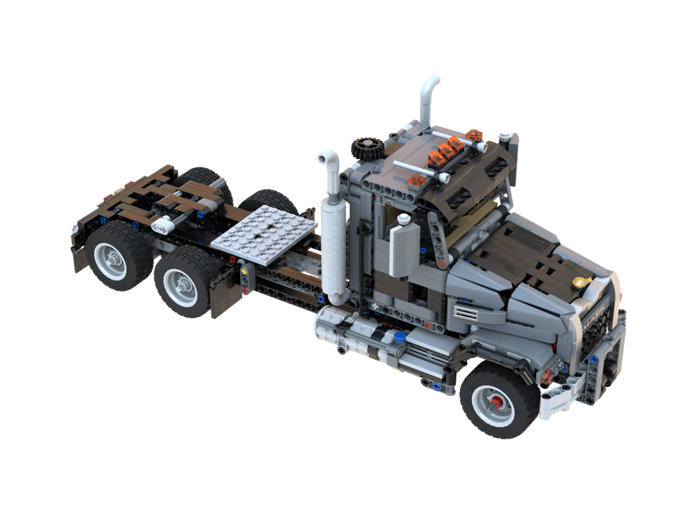 LEGO MOC Mack Granite 64FT (ex GU713) by VoidSerpent | Rebrickable ...