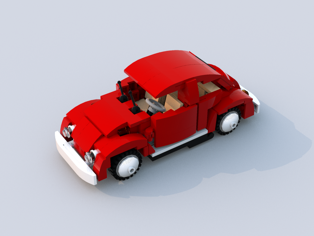 LEGO MOC Mini Volkswagen Beetle by ww Rebrickable Build with LEGO