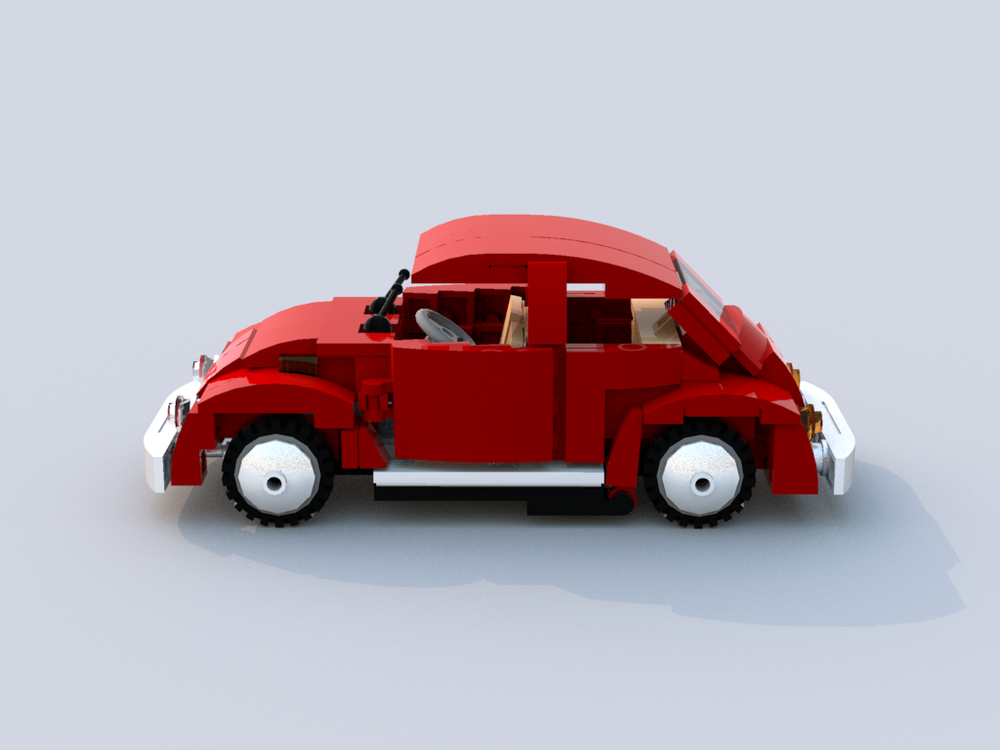 LEGO MOC Mini Volkswagen Beetle by ww | Rebrickable - Build with LEGO