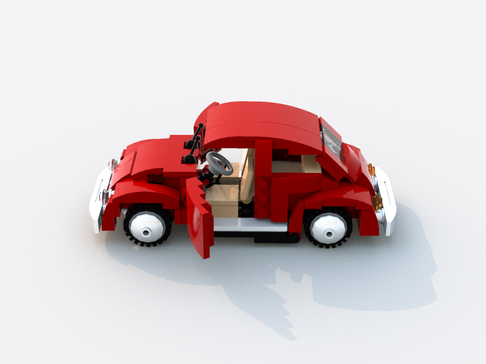 LEGO MOC Mini Volkswagen Beetle by ww | Rebrickable - Build with LEGO