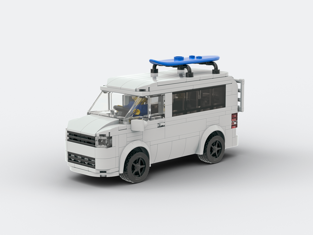 LEGO MOC T5.1 California Beach camper van by legocampervans | Rebrickable - Build with LEGO
