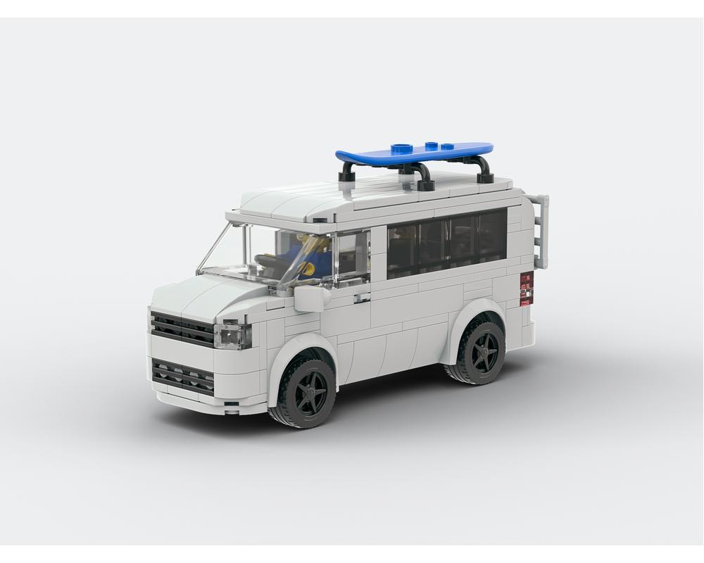 LEGO MOC VW T5 California Beach camper 