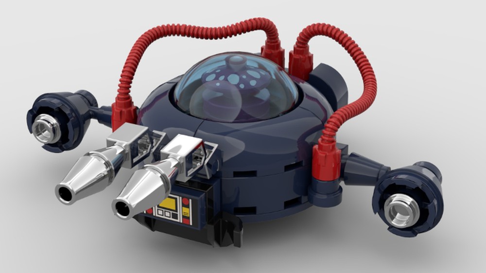 Got back into custom lego mocs, thought you all might enjoy a micro prawn!  Credit to TommyStyrvoky on rebrickable, this came from their cyclops moc :  r/subnautica
