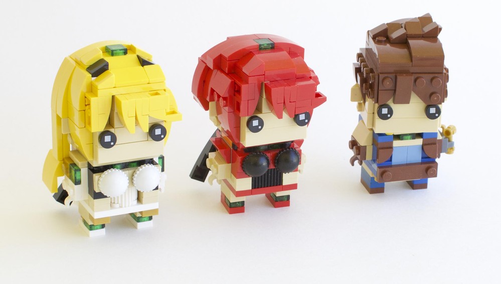LEGO MOC Xenoblade 2 Brickheadz by nxtquy | Rebrickable - Build
