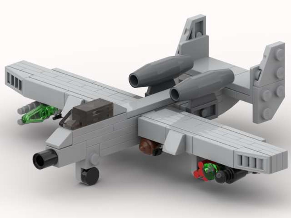 LEGO MOC A-10 Thunderbolt (