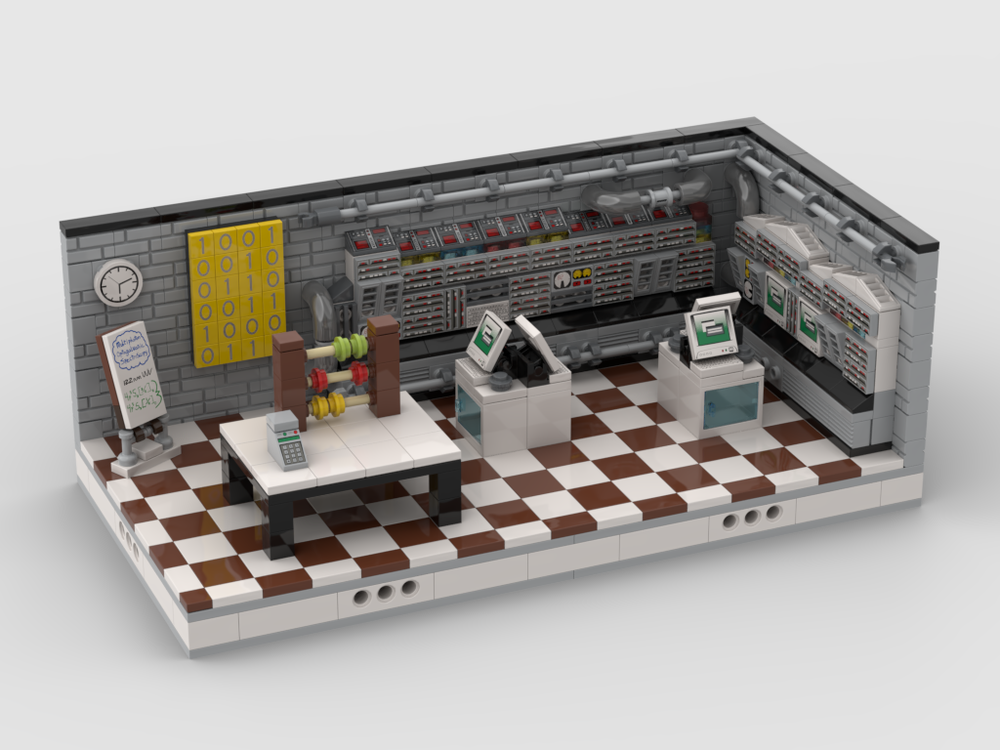LEGO MOC Computer and Math Lab by gabizon | Rebrickable - Build with LEGO