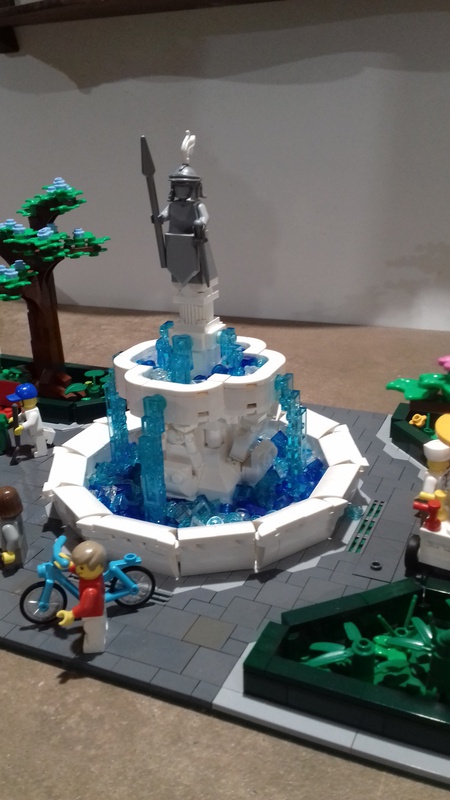 LEGO square Fountain by italovergnat | Rebrickable - with LEGO