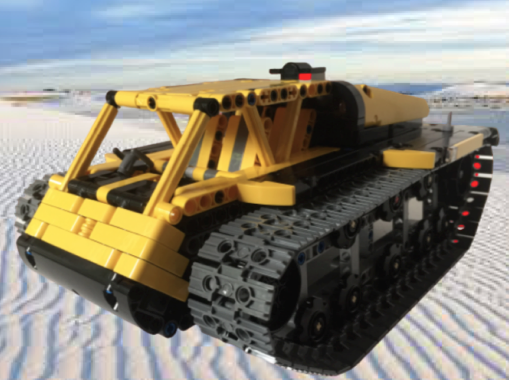 LEGO MOC RC Ripsaw Super Tank by Weegordon | Rebrickable - Build with LEGO