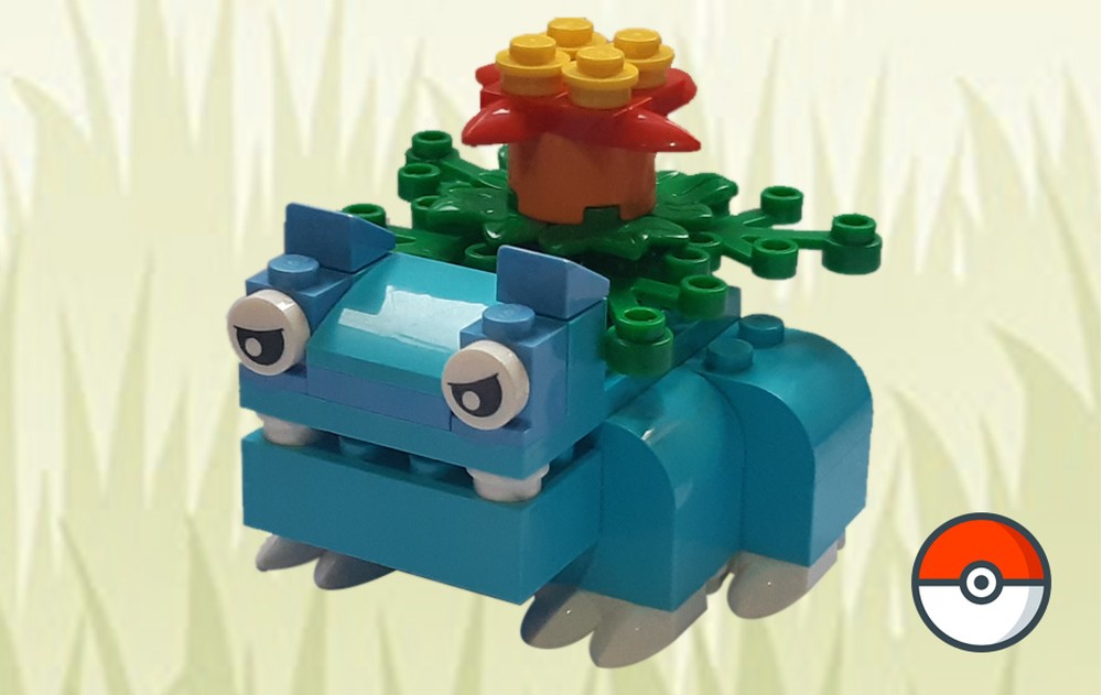 LEGO MOC 11011 Venusaur by TheLuckyOne | Rebrickable - Build with LEGO