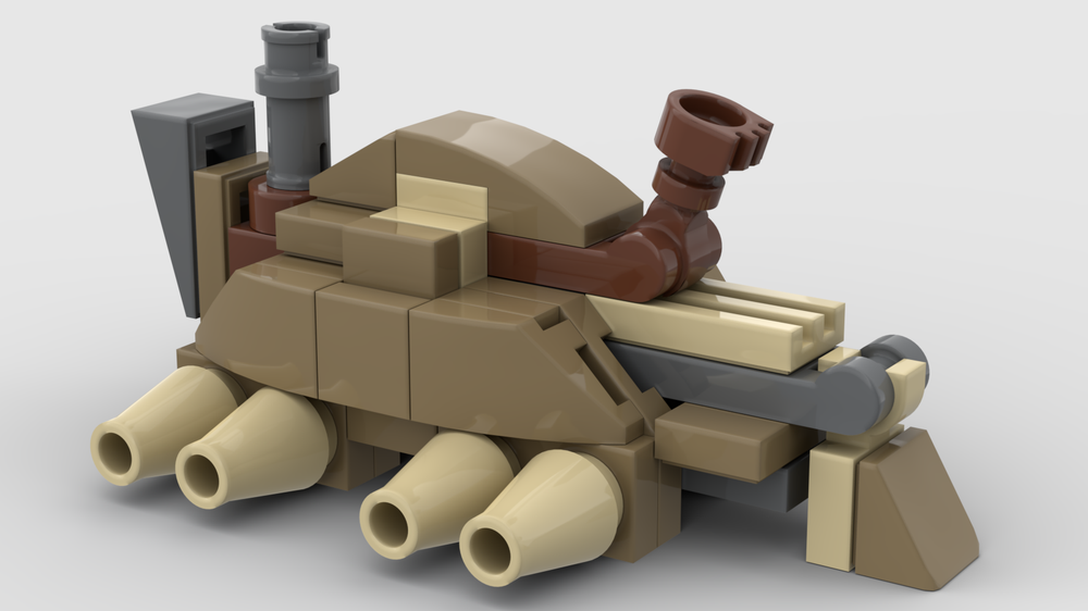 LEGO MOC Dune 1984 Harvester Microscale by funfauto | Rebrickable ...