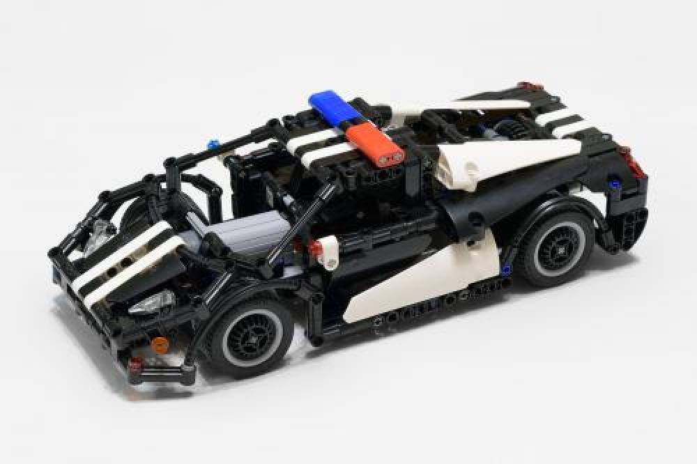 LEGO MOC Police Supercar RC by Artemy Zotov | Rebrickable - Build with LEGO